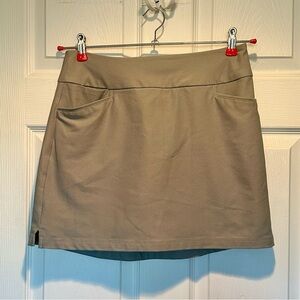 Women’s Adidas Pull-on Stretch Golf Skort Gray Small